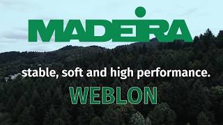 MADEIRA WEBLON backing [upl. by Myrilla]