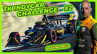 TK IndyCar Challenge em Laguna Seca  iRacing [upl. by Horsey]