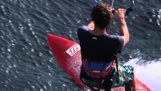 North NEO 2014 Kitesurfing kite from BrackleshamBoardriderscouk [upl. by Seward]