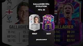 Gallagher Fifa Evolution fifa easportsfc football eafc footballshorts shortvideo [upl. by Dde]