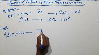 Synthesis of furfural by Reimer Tiemann reaction [upl. by Matrona]