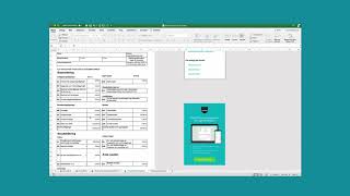 Bokföring i Excel  Bokföringsmall för Enskild firma  Instruktioner  Zervant [upl. by Hsiekal]