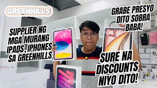 SUPPLIER NG MGA MURANG IPHONES IPADS ANDROID TABLETS DITO SA GREENHILLS PRICE UPDATE LEGIT SELLER [upl. by China642]