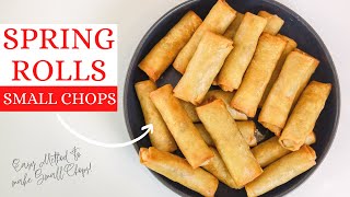 NIGERIAN VEGETABLE SPRING ROLL RECIPE [upl. by Aldarcy372]