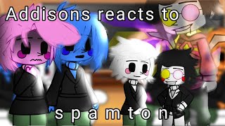 past Addisons reacts to spamton birthday special [upl. by Urial]