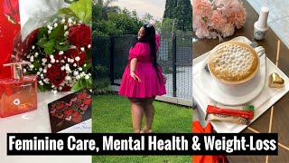 Weekly Vlog  Feminine Maintenance amp Rest Cook with Me Mental Health amp Weightloss QampA [upl. by Glantz116]