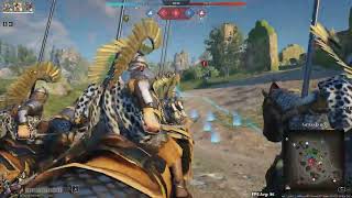 Conquerors Blade  Poleaxe 2480lvl Season 18 Ranked Battles Gameplay 15 No Commentary [upl. by Marl312]