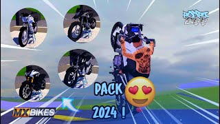 PACK DE MOTOS 2024 MXBIKES [upl. by Asirret471]