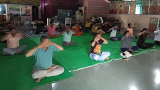 Live Yoga classes  Class 13 Pragya Suman Geet is live [upl. by Ellennej]