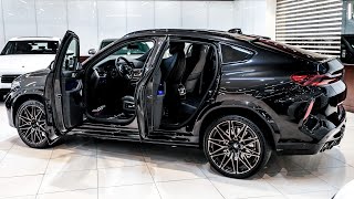 Black BMW X6M Competition  Savage Luxury SUV in Detail [upl. by Asiel]