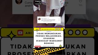 Tidak Menunjukan Proses Melahirkan Syahrini Dianggap Warganet Bohong youtube news youtubeshorts [upl. by Nadya19]