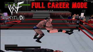 WWF Attitude  Stone Cold Steve Austin  Full Career Mode PS1 [upl. by Ettennahs]