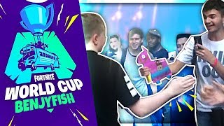 benjyfishy  WORLD CUP VLOG amp 1V1S Fortnite World Cup [upl. by Esir979]