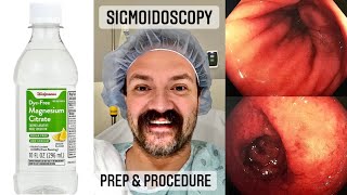 Sigmoidoscopy Prep Procedure amp PostExam Meal  Magnesium Citrate Reaction  Colon Exam  V492 [upl. by Layla365]