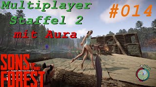 SOTF Multiplayerprojekt mit Aura S02  E014  Sons of the Forest [upl. by Eemla]