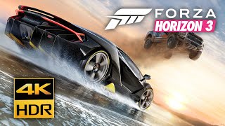 Forza Horizon 3  Longplay  Xbox Series X 4K HDR [upl. by Akirdnahs]