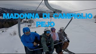 Madonna di Campiglio  Pejo Ski 2023 [upl. by Lertnahs]