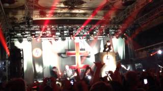 Marilyn Manson 03 Antichrist Superstar  live Prag Lucerna 2014 [upl. by Ykciv923]