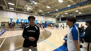 Lacombe vs st Gabes 4th final set [upl. by Nahallac817]