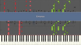 【Synthesia】Entrance  piano Synthesia【Deemo】 [upl. by Meerak]