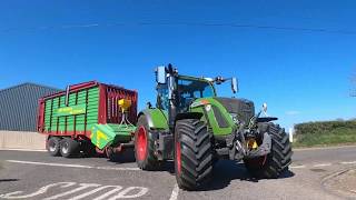 Gartross Farm Silage 2020 [upl. by Notlef281]