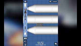 How To Make A Simple Moon Rocket  Spaceflight Simulator [upl. by Mcallister]