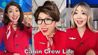 Cabin Crew Life Stories by Jeenie Weenie TikTok Videos I Jeenie Weenie TikTok Compilations 2024 [upl. by Anaeda]