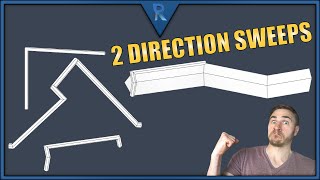 How to Create a MultiDirection Sweep  Revit [upl. by Edwina]