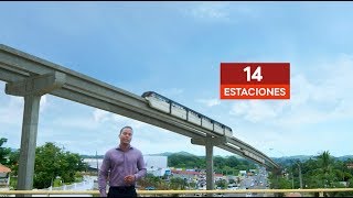 Así se verá la Línea 3 del Metro de Panamá [upl. by Lerat]