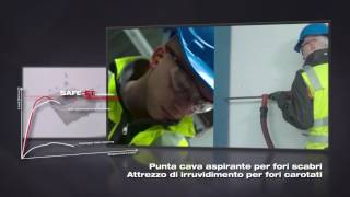 Ancorante chimico HIT RE 500 V3 applicazioni con barre filettate [upl. by Ihdin]