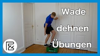 Wade amp Achillessehne dehnen  Die besten Übungen [upl. by Inalel]