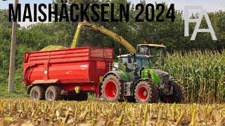 MaisStart 2024Krone Big X 780Fendt Vario 724728939amp942Bioen Neudecker [upl. by Partridge32]