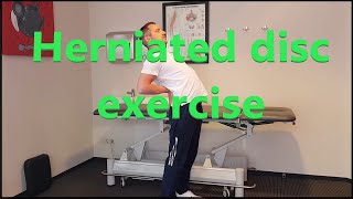 Herniated Disc Exercise for the Lower Back  Eliminate Leg Pain [upl. by Erised717]