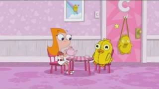 Phineas amp Ferb song  Ducky Momo is my friend French Version [upl. by Ahsocin]