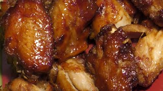 Teriyaki Chicken Wings Recipe [upl. by Zeuqirdor]