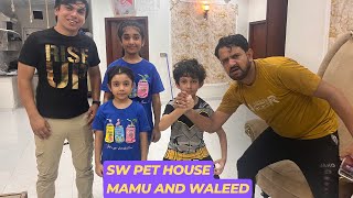 SW pet housemeet with mamu or walledRameesha family vlogs [upl. by Narbig]