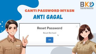 Cara ganti password MyASN atau kinerja BKN [upl. by Ishmul604]