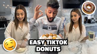 ADEENA MAKES THE EASIEST DELICIOUS DONUTS FOR ME 😍 10 MINUTE RECIPE 👀 [upl. by Phox]