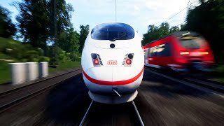 Driving the Fastest Train in Train Sim World 5 370kph [upl. by Winfred]