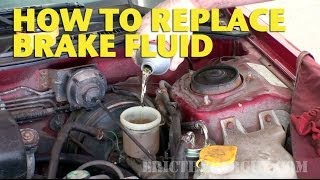 How To Replace Brake Fluid by Yourself  EricTheCarGuy [upl. by Maryellen885]