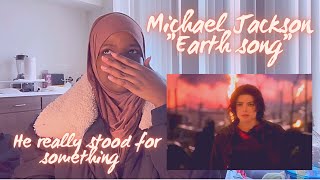 Michael Jackson  “EARTH SONG” REACTION [upl. by Cristal]