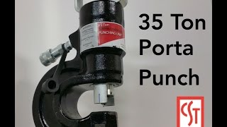 Porta Punch  The Portable Punching Unit [upl. by Adebayo]