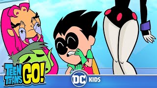 Teen Titans Go en Français  Les jambes de Raven  DC Kids [upl. by Ttebroc340]