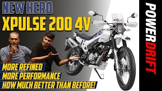 Hero Xpulse 200 4V  We love it  First Ride Review  PowerDrift [upl. by Pineda]