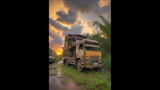 Abandoned Truk Trailer Bawa Bekoshorts short viralvideos trending animasimobiltruk herichannel [upl. by Kesley]