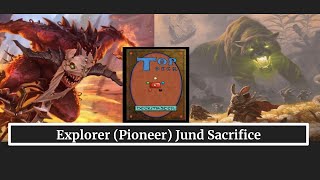 Jundn Out A Sacrificial Combo  MTG Explorer Pioneer Gameplay [upl. by Eilyw]