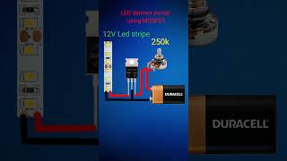 LED Dimmer circuit using MOS FET [upl. by Costanza266]