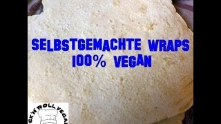 SELBSTGEMACHTE WRAPS 100 VEGAN  vegan kochen mit Jérôme Eckmeier [upl. by Alyaj]