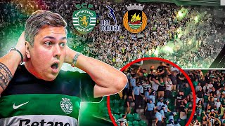 POLÍCIA INVADE CLAQUE E SPORTING VENCE [upl. by Tala]