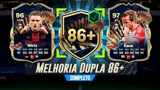 FIZ o NOVO MELHORIA DUPLA 86 no TOTS da BUNDESLIGA com KANE WIRTZ E VALE a PENA ou é SCAM  FC24 [upl. by Ailiec]